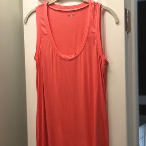 Three Dot Long Tanks -Navy, Magenta, Coral, Silver